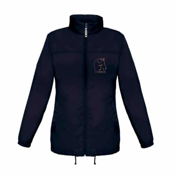 COUPE-VENT (femme) - Association le carillon - Navy - BC302