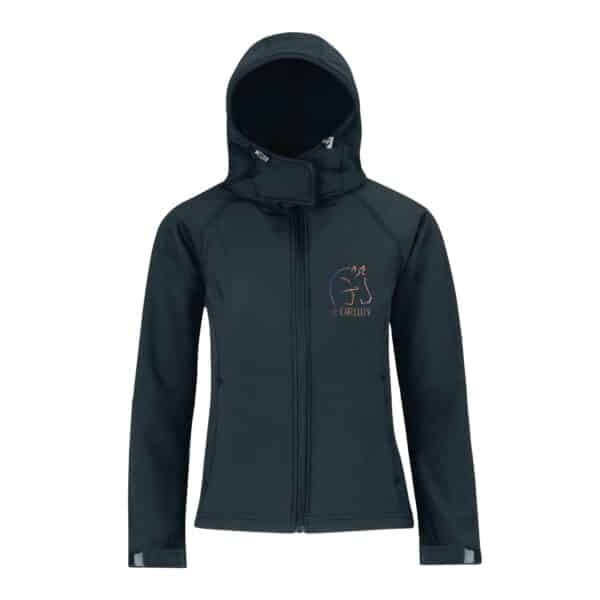 SOFTSHELL (femme) - Association le carillon - Navy - BC660