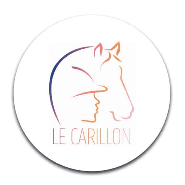 STICKER ROND - Association le carillon - STI001