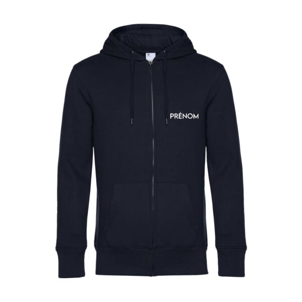 SWEAT ZIPPÉ (enfant) - Ecurie de Lessard - Navy - K455