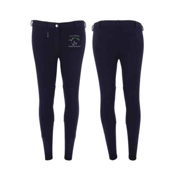 Pantalon d'équitation RIDING WORLD (homme) - Domaine des limousines - Navy - 989072