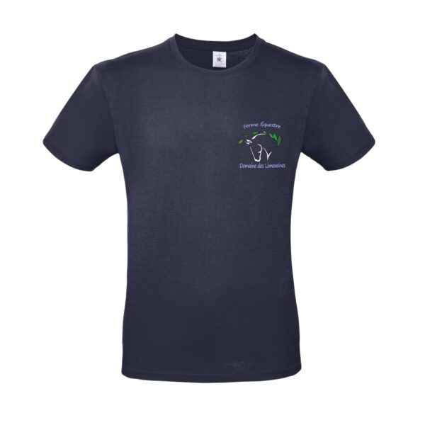 T-SHIRT (enfant) - Domaine des limousines - Navy - BC191