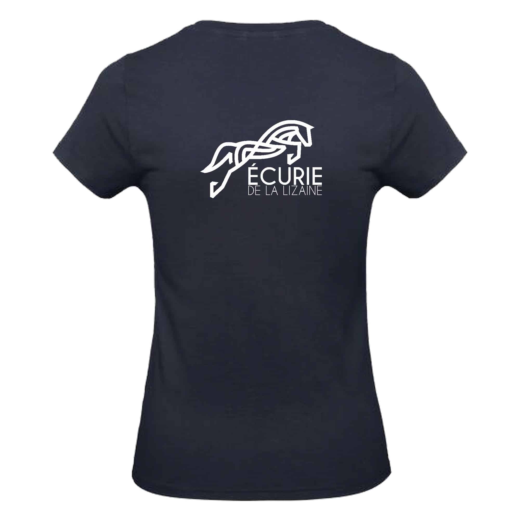 T-SHIRT (femme) - Ecurie de la Lizaine - BC04T – Image 3