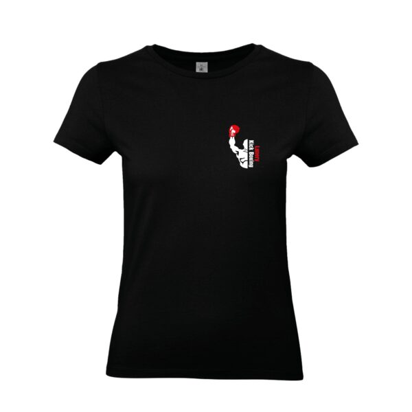 T-SHIRT (femme) - Lunery Kick Boxing - Noir - BC04T