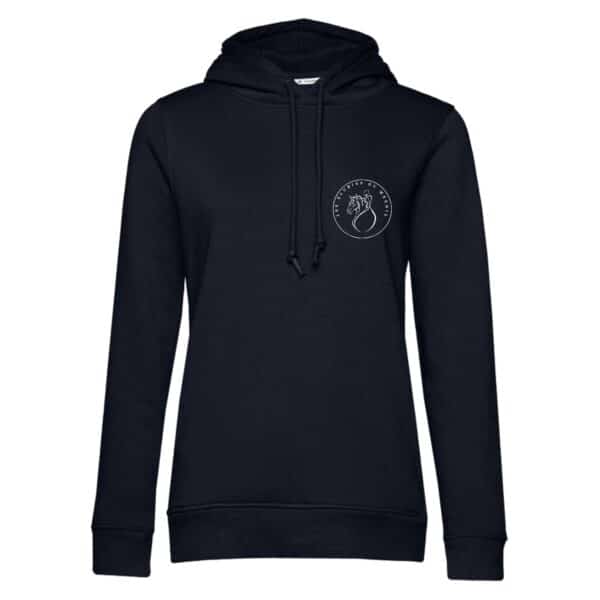 SWEAT A CAPUCHE (femme) – Les écuries du mesnil - Navy - BCW34B