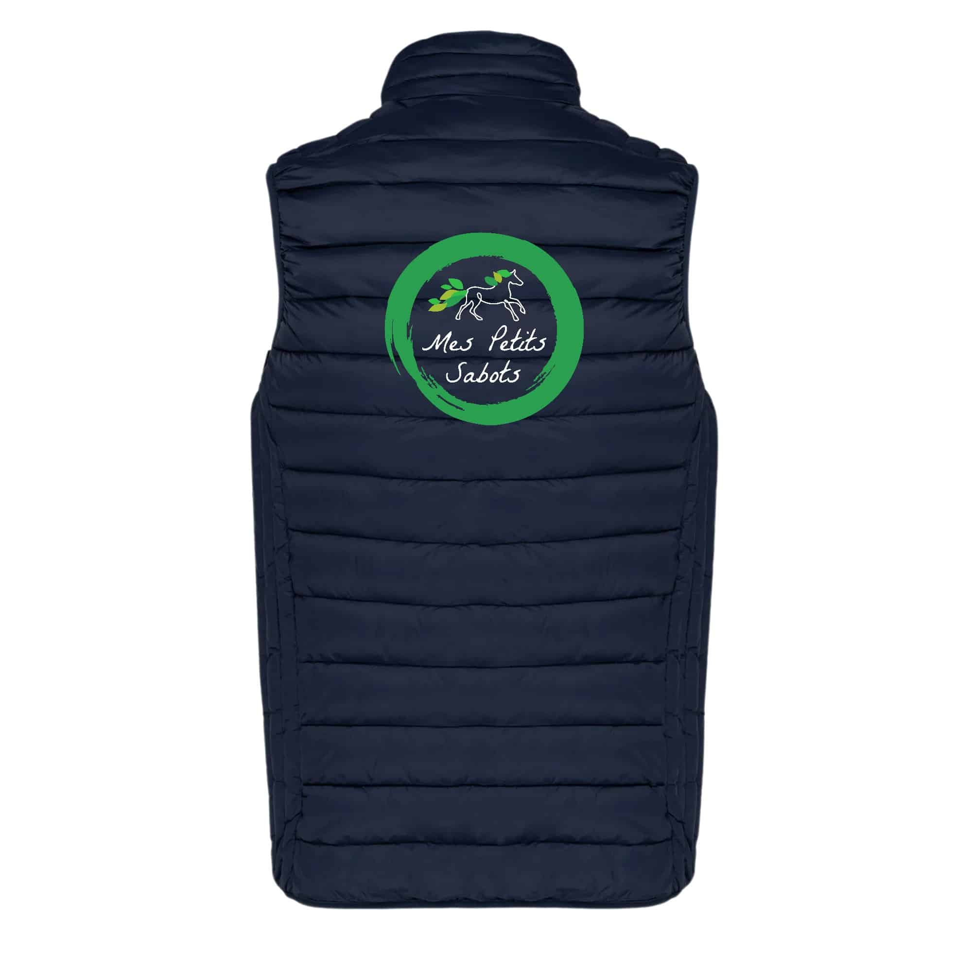 DOUDOUNE SANS MANCHES (homme) - Mes Petits Sabots - Navy - K6113 – Image 3