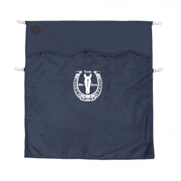 Rideau et porte de box EQUITHÈME Premium - Mo’Dou Team - Navy - RP001