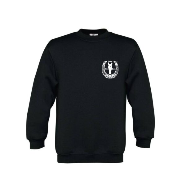 SWEAT COL ROND (enfant) - Mo’Dou Team - Noir - BC501