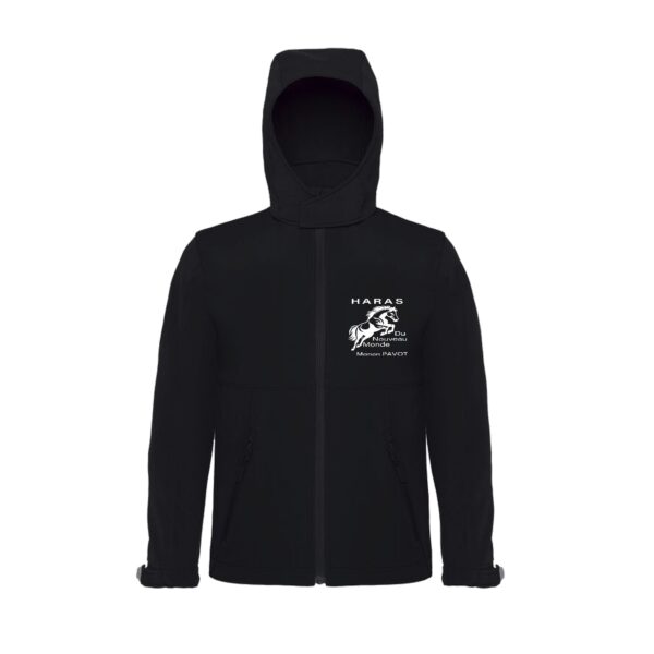 SOFTSHELL (enfant) - Haras du nouveau monde - Noir - BC651