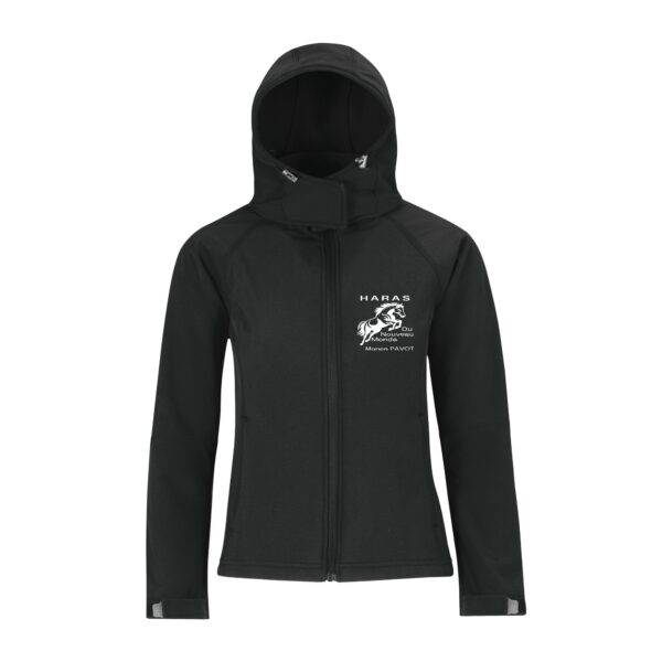 SOFTSHELL (femme) - Haras du nouveau monde - Noir - BC660