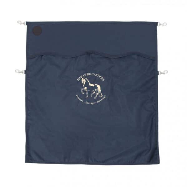 Rideau et porte de box EQUITHÈME Premium - haras de Castries - Navy - RP001