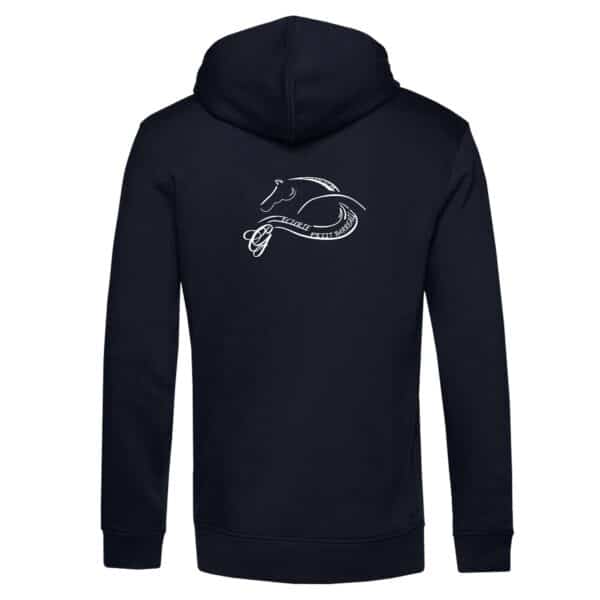 SWEAT A CAPUCHE (enfant) - Ecurie du Petit Barreau - Navy - BC511 – Image 3