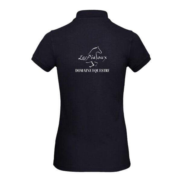 POLO (femme) - Domaine Equestre Des Pialoux - Navy - BCI1F – Image 2