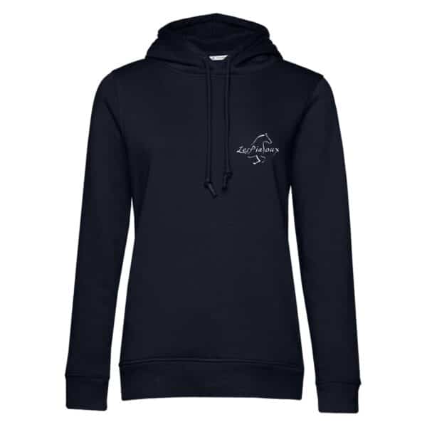 SWEAT A CAPUCHE (femme) – Domaine Equestre Des Pialoux - Navy - BCW34B