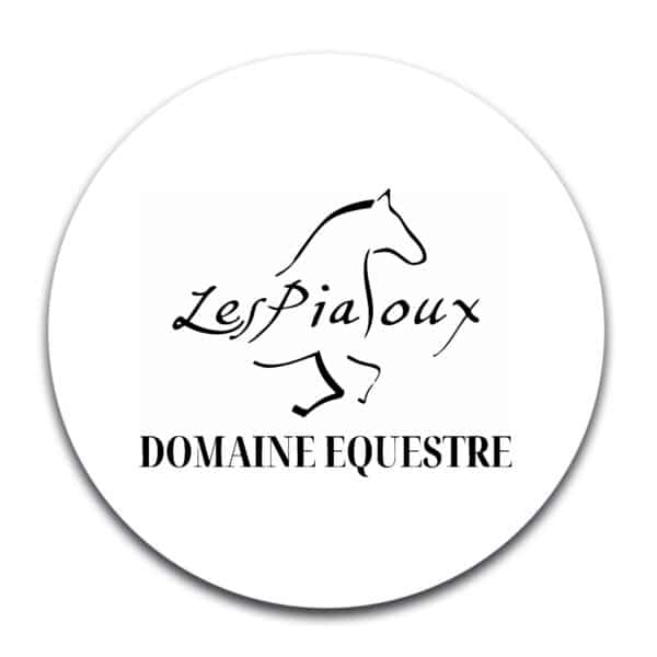 STICKER ROND - Domaine Equestre Des Pialoux - STI001