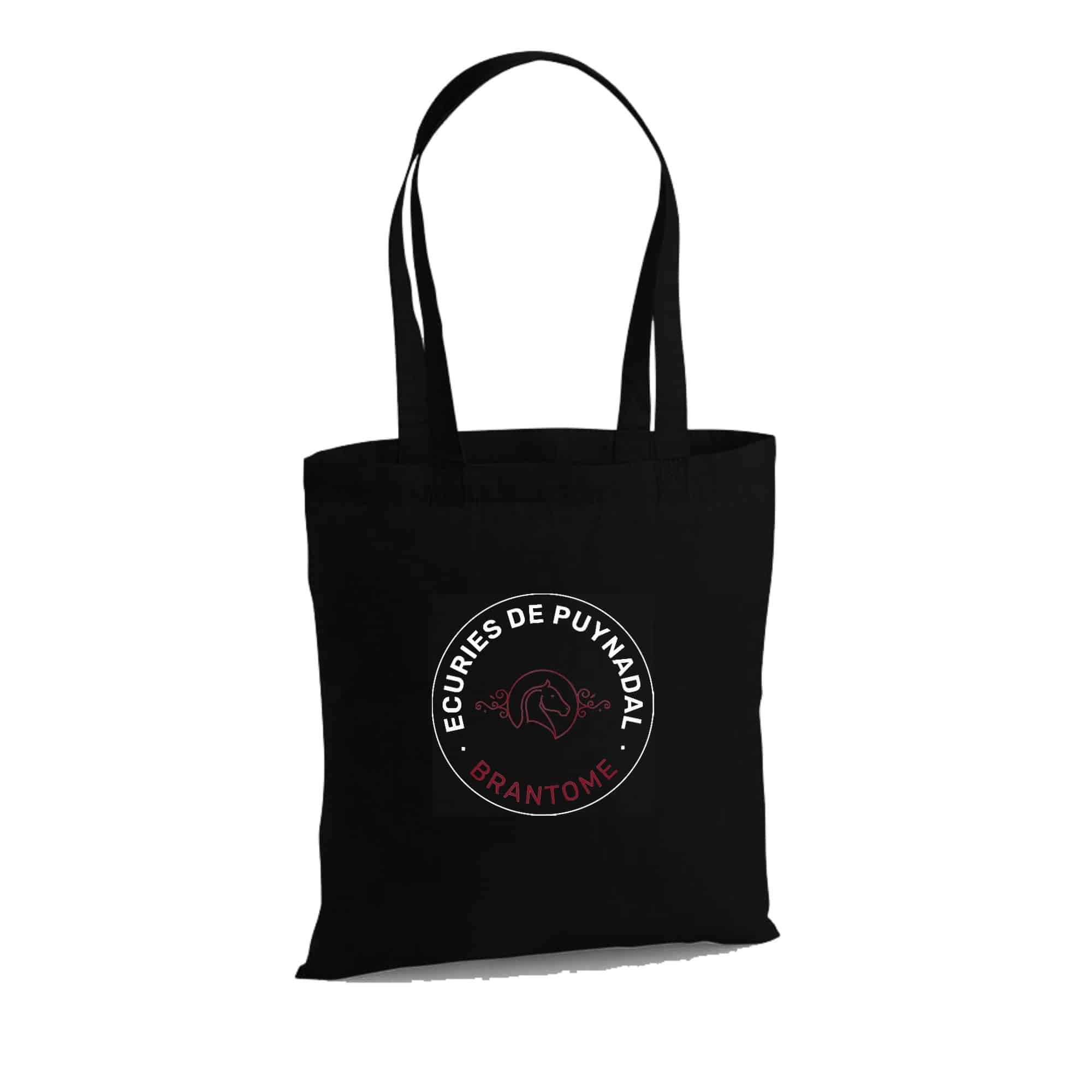 TOTE BAG - Les écuries de puynadal - Noir - WM101
