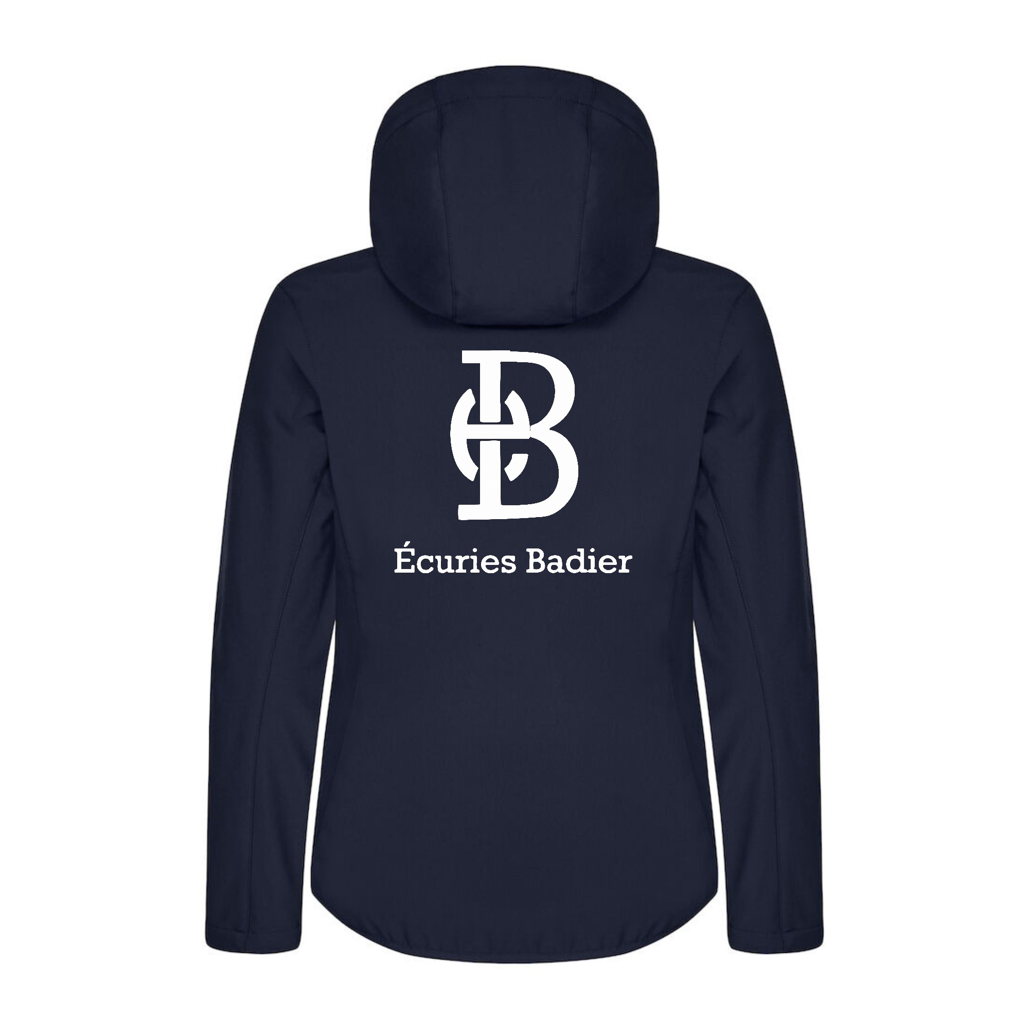 SOFTSHELL "Classic" (femme) - Écuries Badier - Navy - 0200917 – Image 3