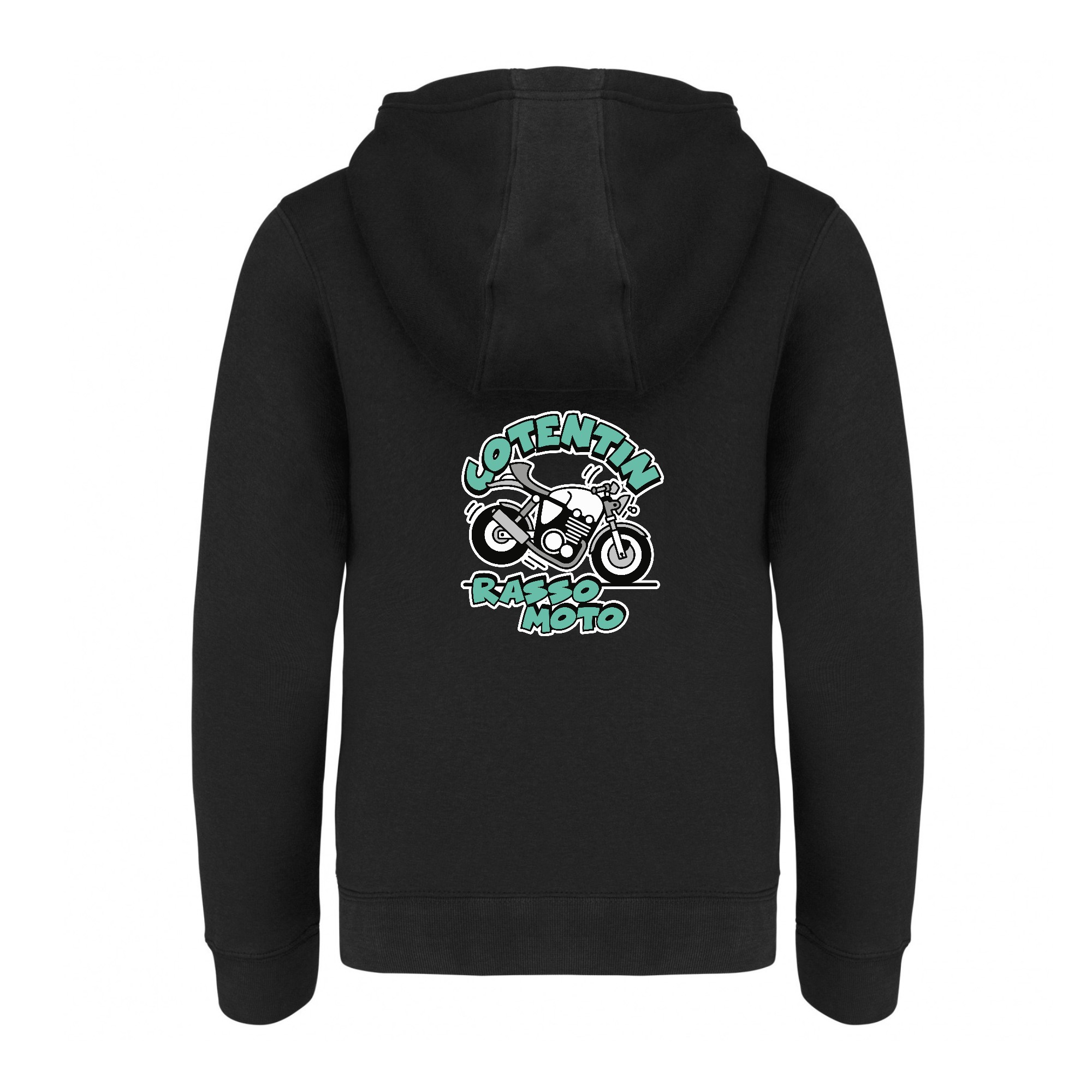 SWEAT ZIPPÉ (enfant) - Cotentin Rasso Moto - K455 – Image 3