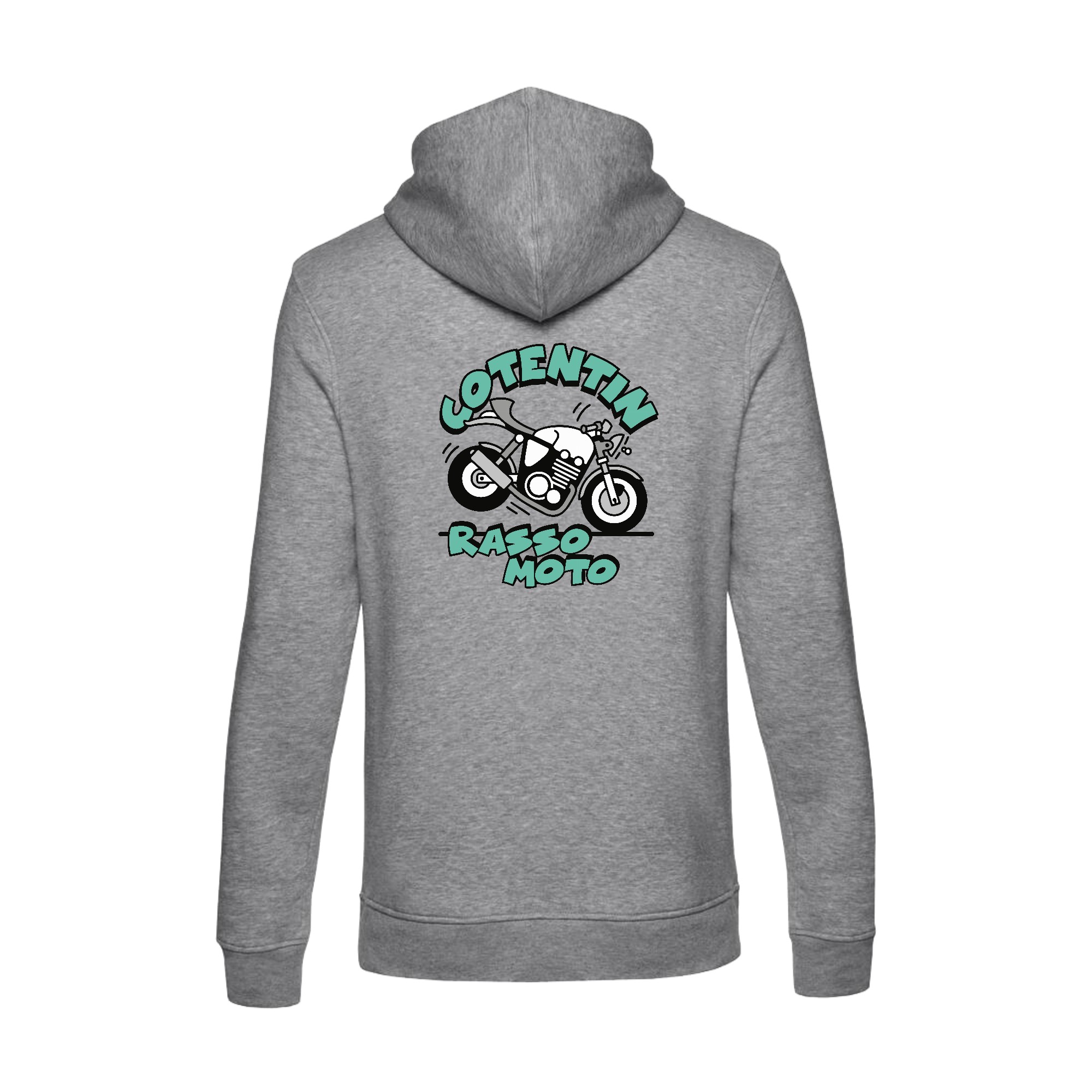 SWEAT A CAPUCHE (homme) - Cotentin Rasso Moto - BCU33B – Image 5