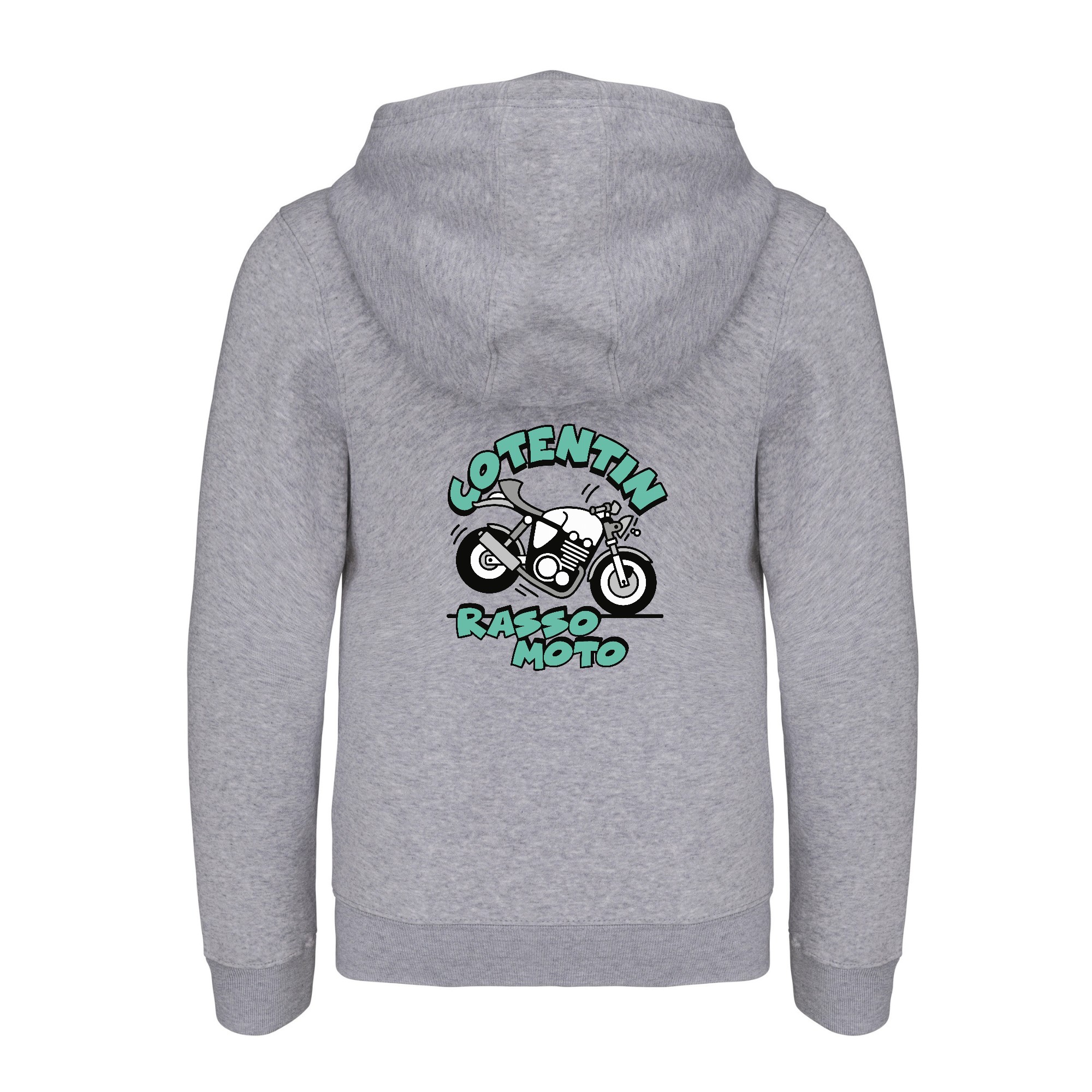 SWEAT ZIPPÉ (enfant) - Cotentin Rasso Moto - K455 – Image 5