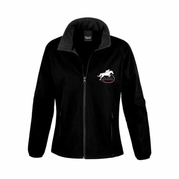 SOFTSHELL ECO (femme) – Les écuries de Rimberlieu - Noir - R231F