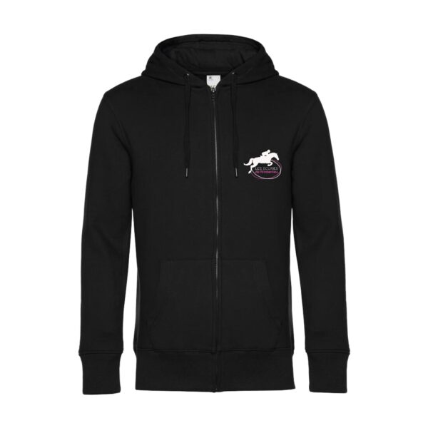 SWEAT ZIPPÉ (Homme) - Les écuries de Rimberlieu - Noir - BCU03K