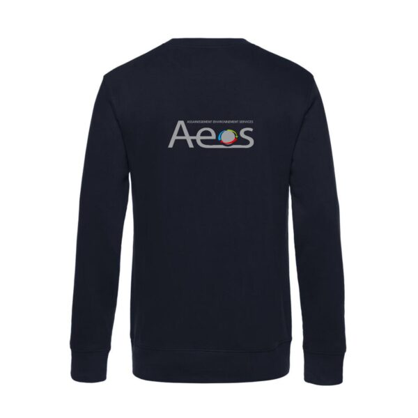 SWEAT COL ROND (enfant) - SANOR - Navy - BC501 – Image 2