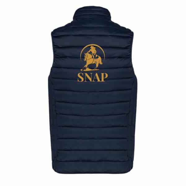 DOUDOUNE SANS MANCHES (enfant) - Association Snap - Navy - K6115 – Image 2