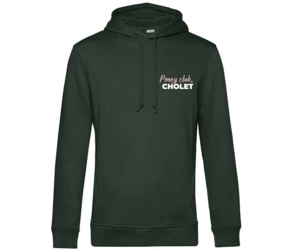 SWEAT A CAPUCHE (homme) - Poney Club de CHOLET - BCU33B