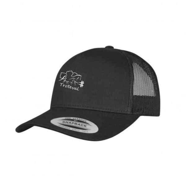 Casquette trucker - Troteval - Noir - FX6506