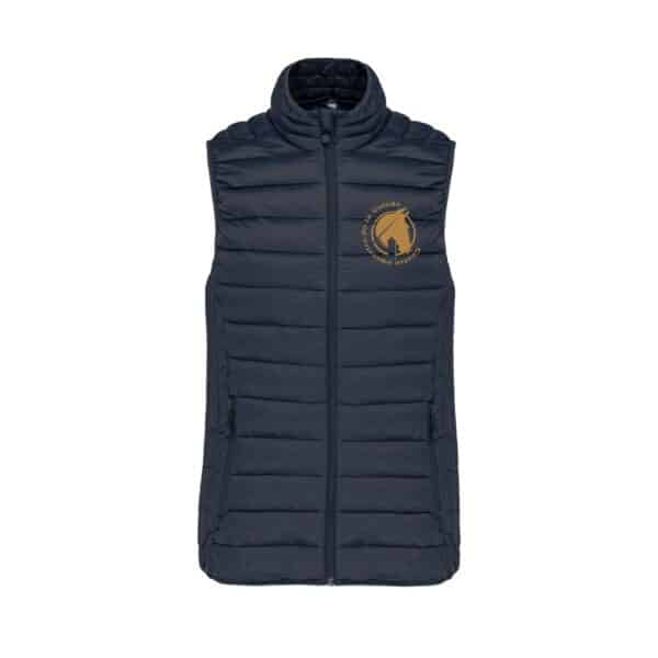 DOUDOUNE SANS MANCHES (femme) - Centre Equestre de la Valade - Navy - K6114