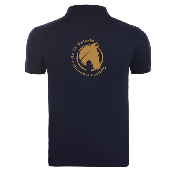 POLO (homme) - Centre Equestre de la Valade - Navy - BCID1 – Image 2