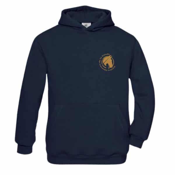 SWEAT A CAPUCHE (enfant) - Centre Equestre de la Valade - Navy - BC511