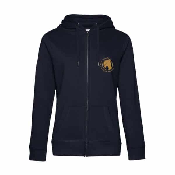 SWEAT ZIPPÉ (femme) - Centre Equestre de la Valade - Navy - BCW03Q