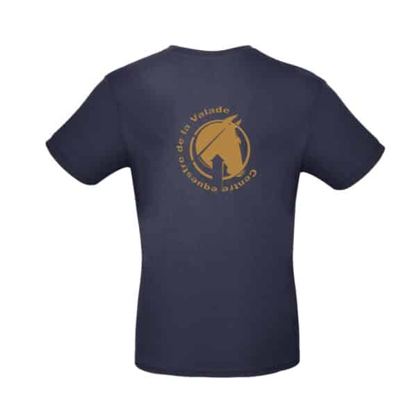 T-SHIRT (enfant) - Centre Equestre de la Valade - Navy - BC191 – Image 2