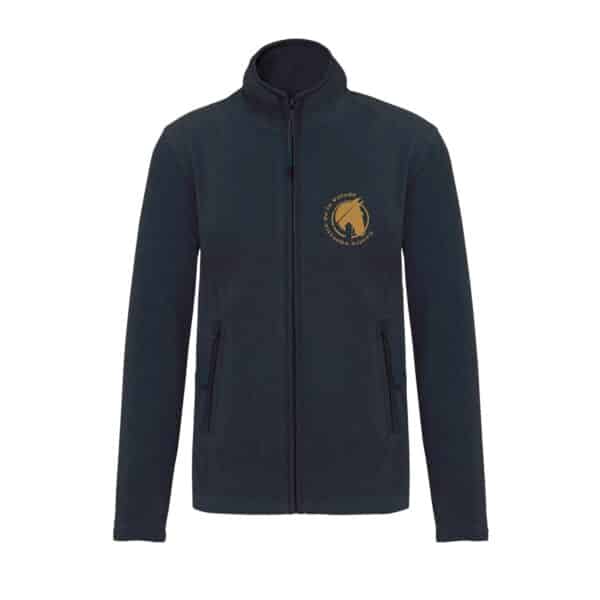 Veste micropolaire zippée (femme) – Centre Equestre de la Valade - Navy – K907