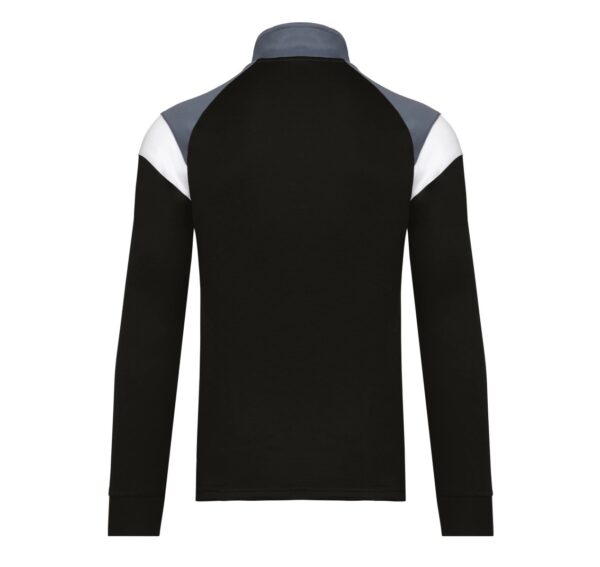 Veste de survêtement zippée (unisexe) - etoile sportive nouic mézieres - Noir - PA390 – Image 2