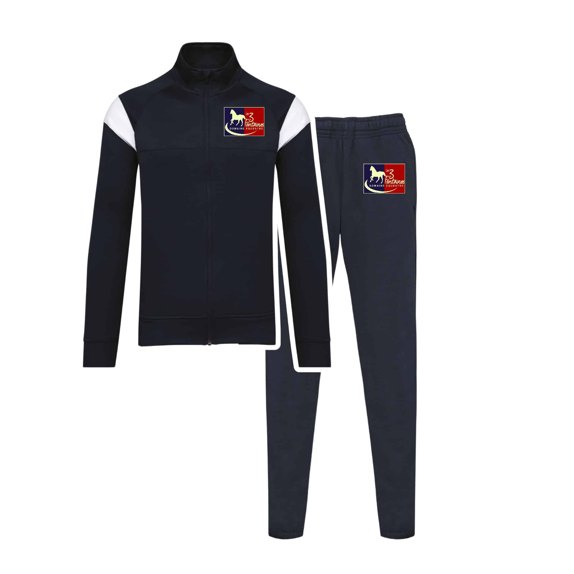 Ensemble de survetement (enfant) - les cavaliers des trois fontaine - Navy - ES011