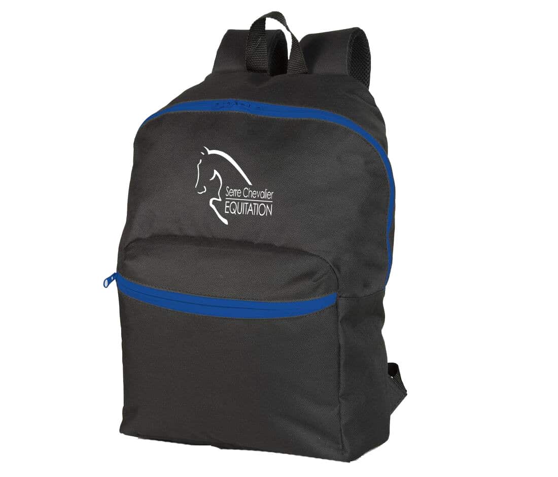Sac à dos - Serre chevalier equitation - Bleu roi - BM903