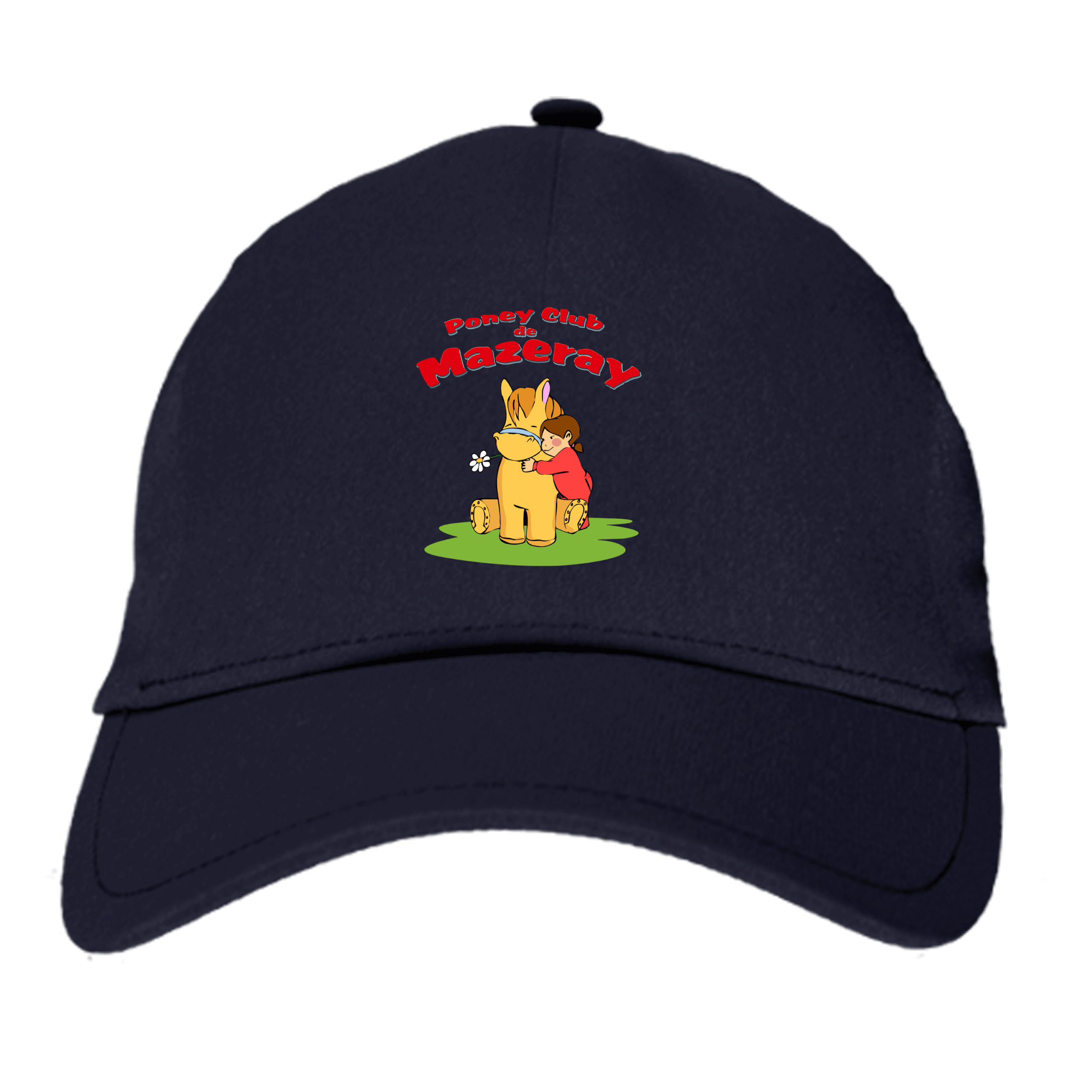CASQUETTE - poney club de mazeray et ecurie jerome gachignard - Navy - BF015 – Image 2