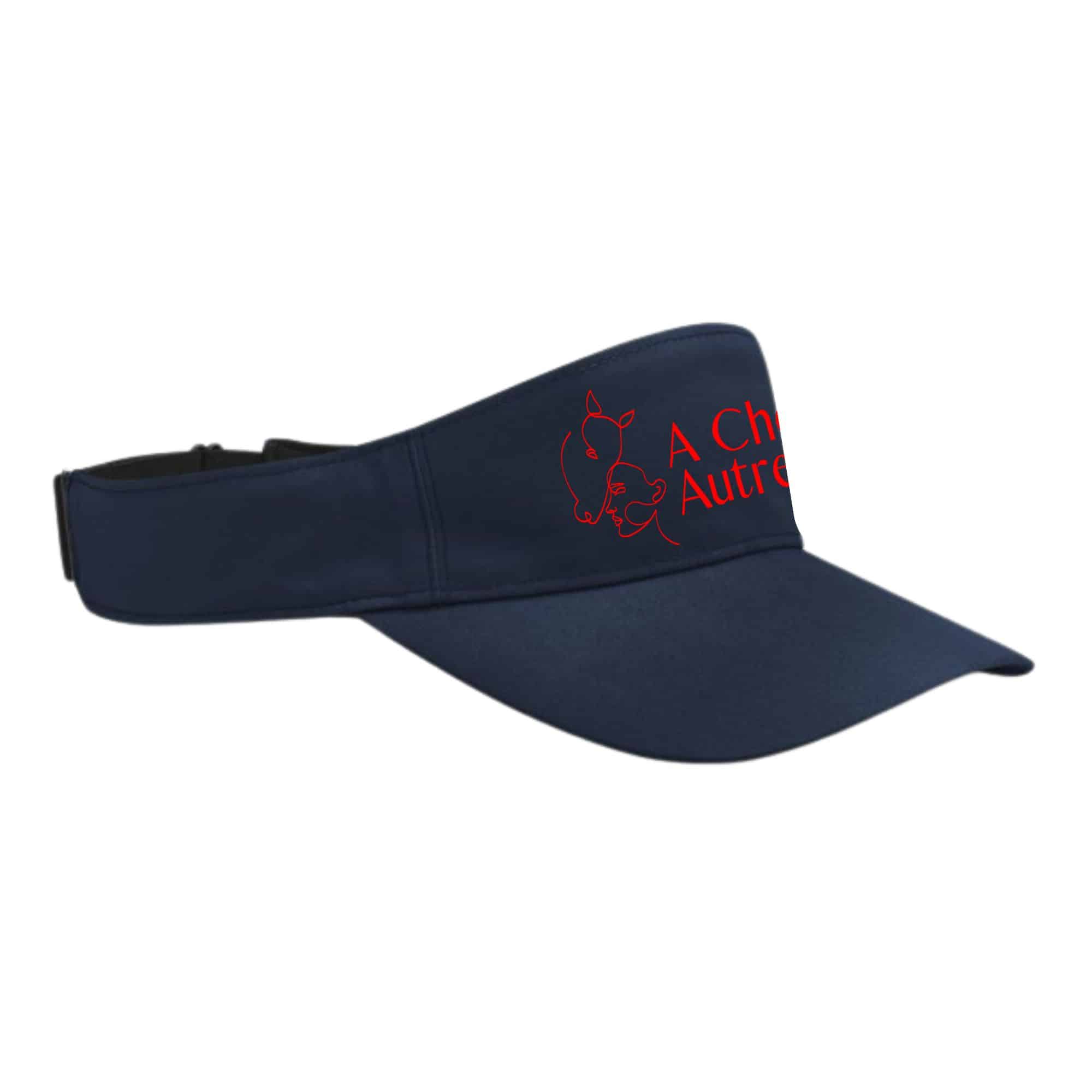 Casquette visière de sport - A Cheval Autrement - Navy - BF174R