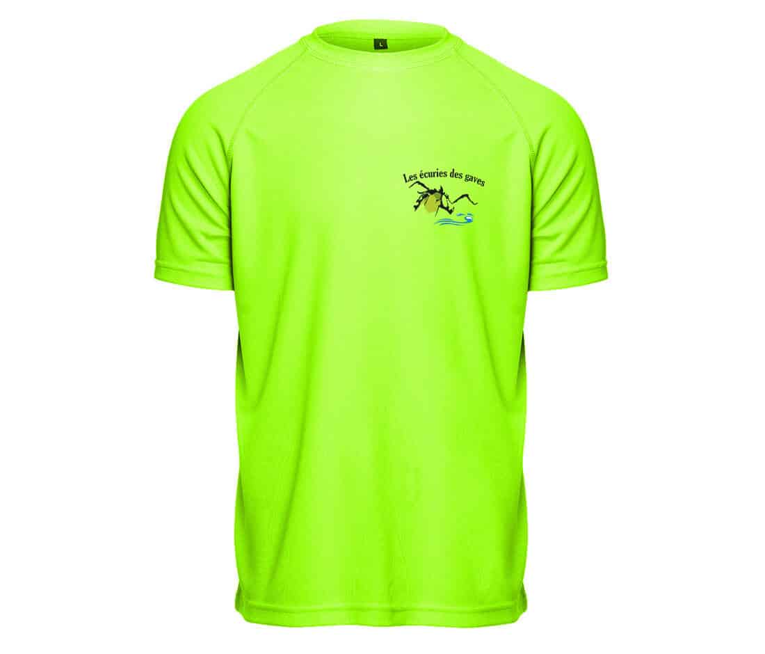 T-Shirt respirant (homme) - Les écuries des gaves - PK140 – Image 5