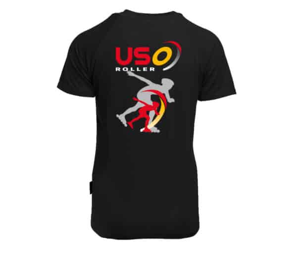 T-Shirt respirant (femme) - USO ROLLER A.C.R.O - Noir - PK141 – Image 2