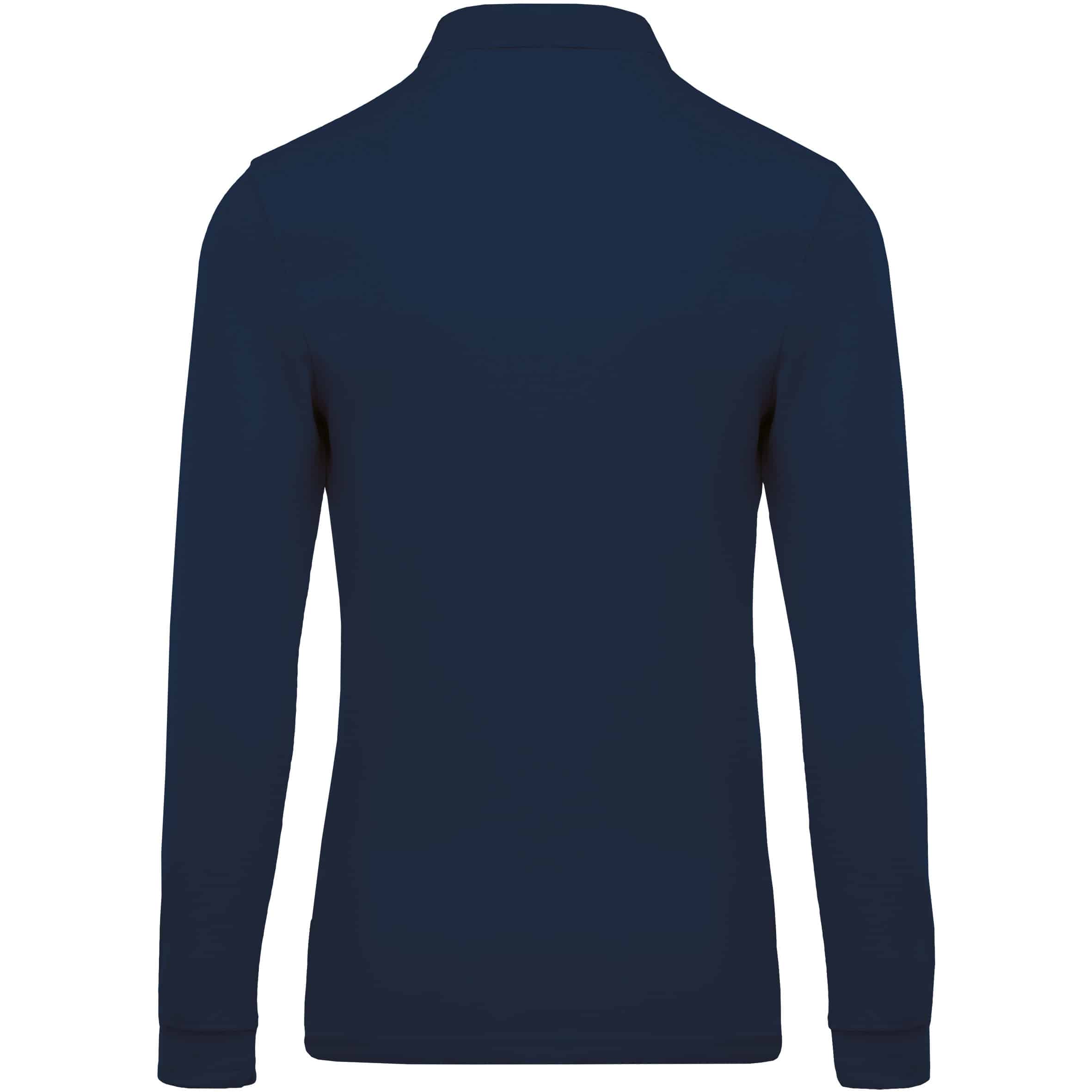 POLO MY POLO 180 MANCHE LONGUE (HOMME) – Ecurie de Fréhel - Navy – BCU425 – Image 2