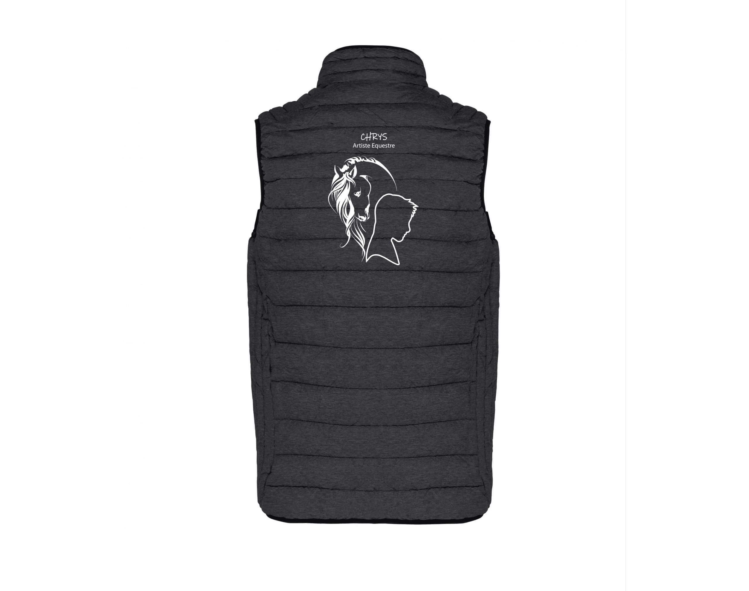 DOUDOUNE SANS MANCHES (femme) - horse&fit et Chrys Artiste - K6114 – Image 5