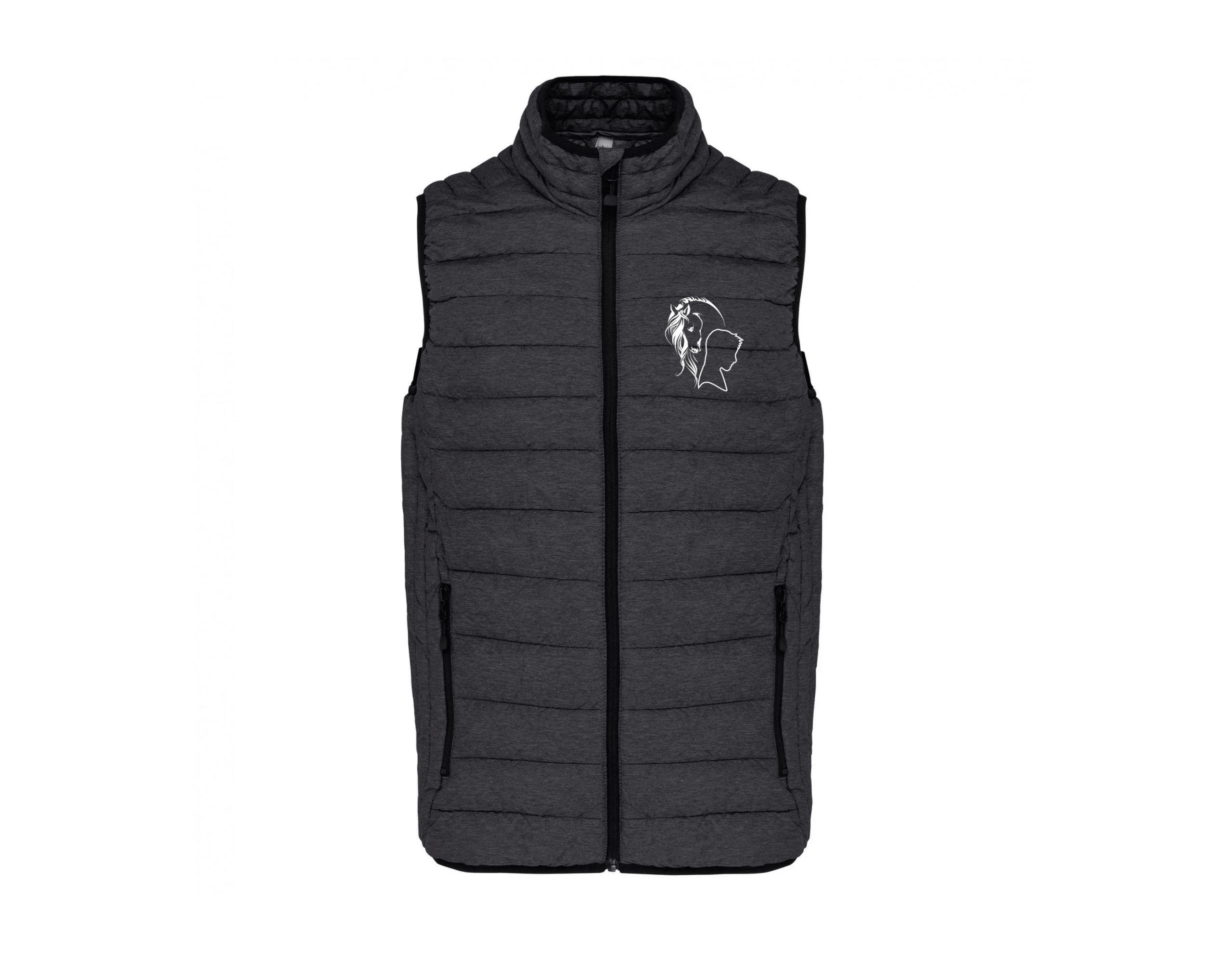 DOUDOUNE SANS MANCHES (femme) - horse&fit et Chrys Artiste - K6114 – Image 4