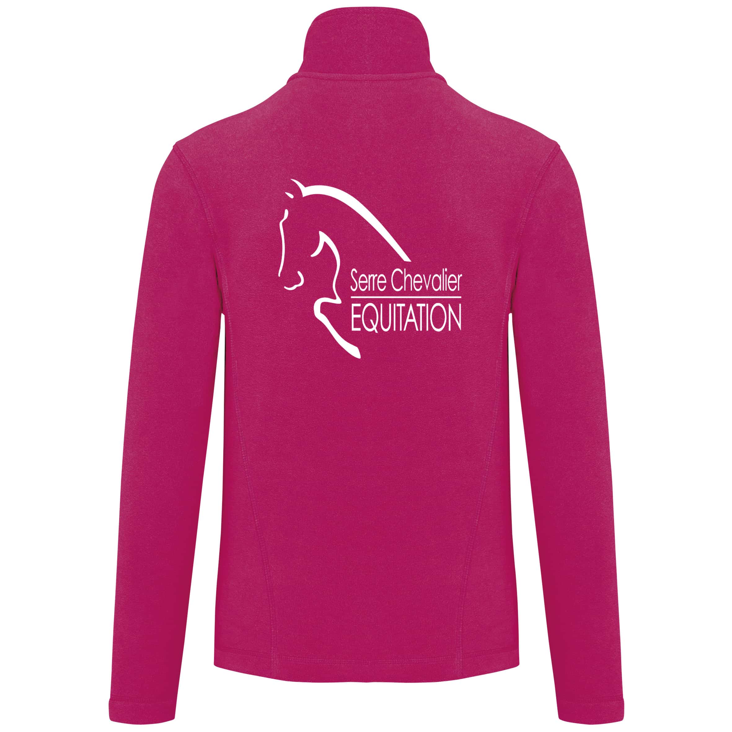 Veste micropolaire zippée (femme) – Serre chevalier equitation – K907 – Image 5