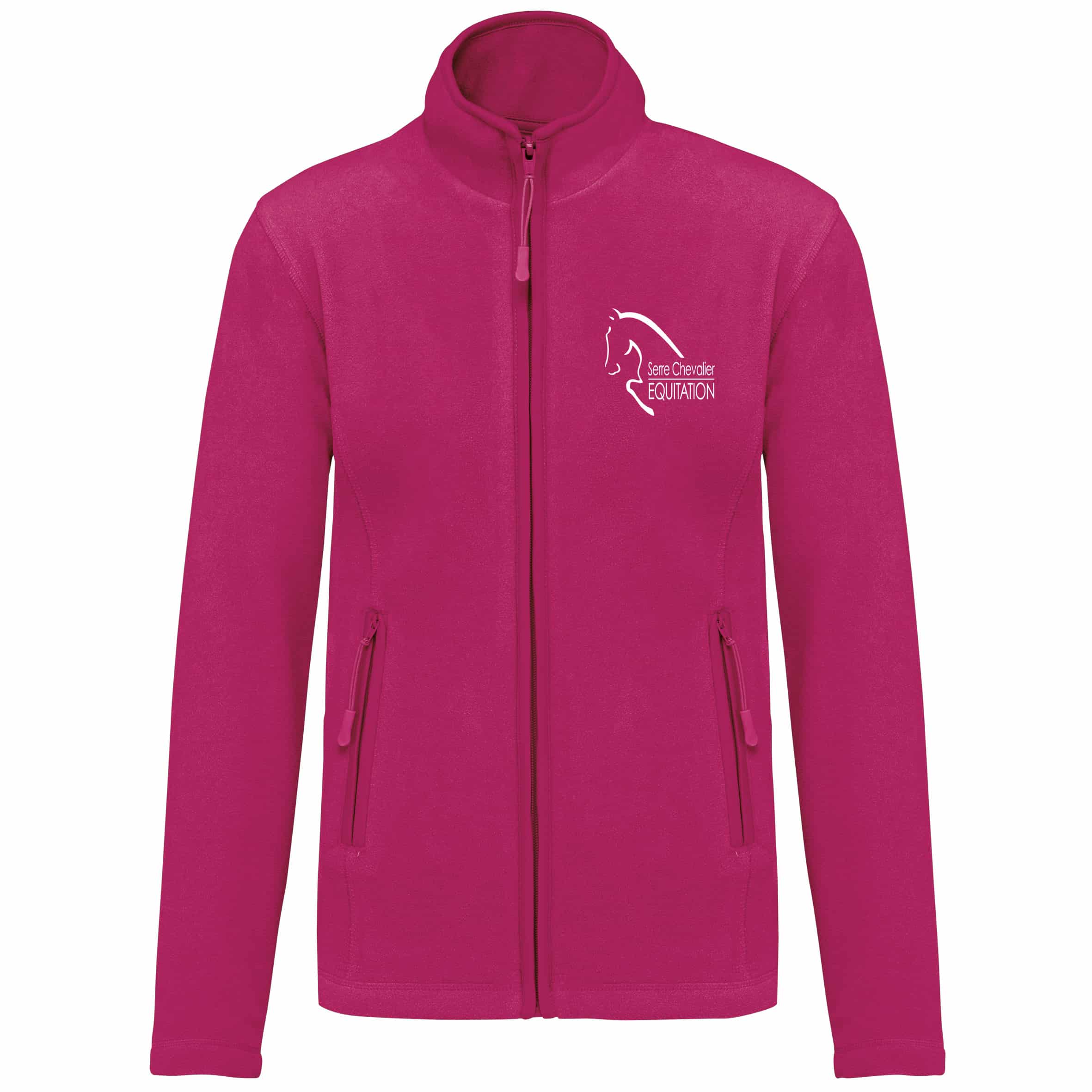 Veste micropolaire zippée (femme) – Serre chevalier equitation – K907 – Image 4