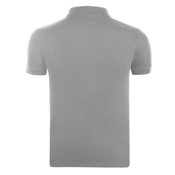 Polo premium (homme) - Etoile Sportive Nouic Mézières - Gris chiné - BCU426 – Image 2