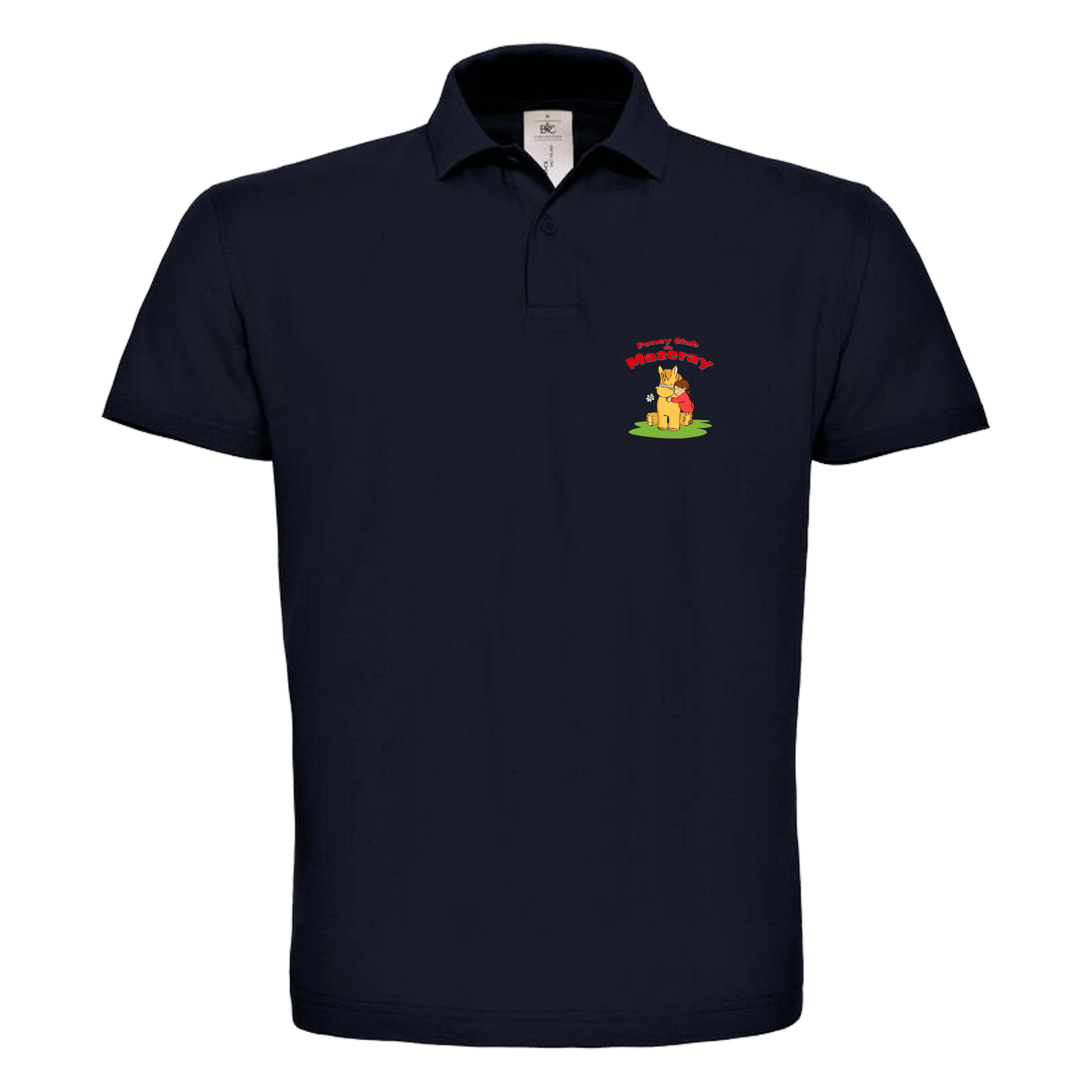 POLO (homme) - poney club de mazeray et ecurie jerome gachignard - Navy- BCID1 – Image 4